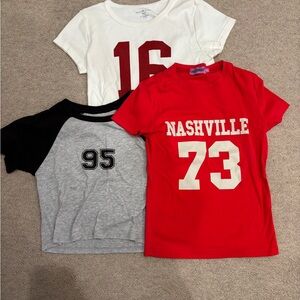baby t shirts from edikted and brandy